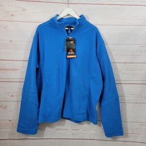 Lands End Men's Half Zip Blue Pullover Size XL NWT